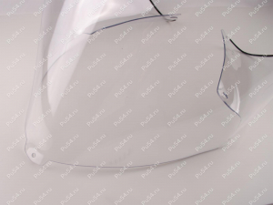 Стекло ветровое для снегохода ARCTIC CAT BEARCAT Z1 XT LTD 2011-2012 укороченное ( 53см, 3мм, МПК), Código de product 50-44-43493P, Poliuretano, Imagen №3