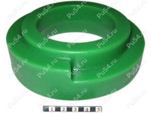 Spring spacer, rear suspension (lift +20 mm), Código de product 12-12-0112, Poliuretano, PW54/K80/светло-зеленый, Imagen №1