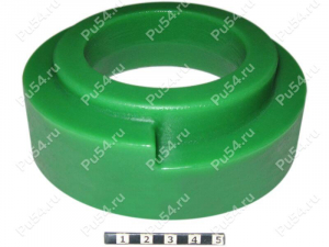 Spring spacer, rear suspension (lift +30 mm), Código de product 12-12-0113, Poliuretano, PW54/K80/светло-зеленый, Imagen №1