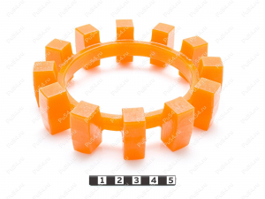 POLY-NORM 65 вставка муфты KTR, эластичная, Código de product 33-99-9063, Poliuretano, PU54i/K80/темно-зеленый, Imagen №3