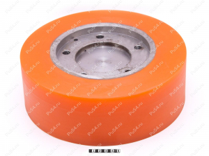Колесо D 300 x d 193 x H 100 (восстановление), Código de product 333-01-1097, Poliuretano, PU54Q/E80/зеленый, Imagen №2