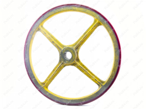Rueda motriz para accionamiento de pasamanos de escalera mecánica D 630 x p 605 x h 34 (restauración), Código de product 333-01-935, Poliuretano, PU54/K87/púrpura, Imagen №1