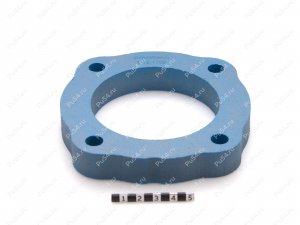 Front shock absorber strut spacer, 20 mm, Código de product 1-12-1702, Poliuretano, Полипропилен со втулками синий, Imagen №2