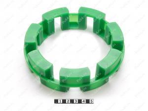 Элемент муфты TNM 148 / NM 148 аналог TSCHAN NOR-MEX RINGFEDER эластичный, Código de product 33-99-9227, Poliuretano, PU54/M80/зеленый, Imagen №1