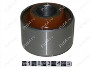 Trailing arm silent block, rear suspension, Código de product 16-06-129, Poliuretano, Imagen №1