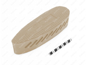 Recoil pad 122*38, 25mm, Código de product 33-17-037, Poliuretano, PU54/M71/negro, Imagen №4