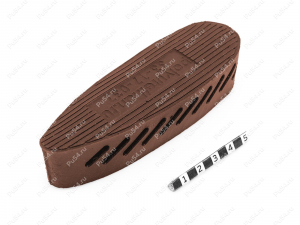 Recoil pad 122*38, 25mm, Código de product 33-17-037, Poliuretano, PU54/M71/negro, Imagen №5