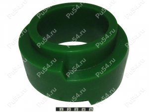 Upper spring spacer, front suspension (lift +50 mm), Código de product 2-12-1125, Poliuretano, PW54/K80/светло-зеленый, Imagen №1