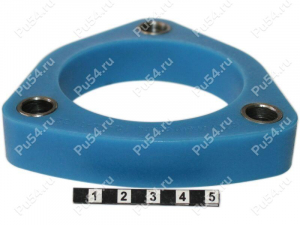 Front shock absorber strut spacer (lift+ 20 mm), Código de product 2-12-1132, Poliuretano, Полипропилен без втулок синий, Imagen №1