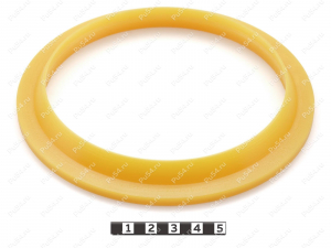 Грязесъемник 150*120*15 (216.02.004), Código de product 33-78-016, Poliuretano, PU54/M95/желтый, Imagen №1