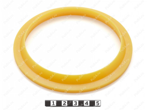 Грязесъемник 115*89*13 (216.01.004), Código de product 33-78-015, Poliuretano, PU54/M95/желтый, Imagen №1
