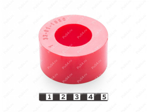 Втулка D52.5 x d28 x H26, Código de product 33-01-1890, Poliuretano, PU54/K65/красный, Imagen №1