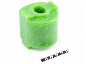 Buje trasero, brazo de suspensión delantero, Código de product 19-08-001, Poliuretano, PU54/M80/зеленый, Imagen №2