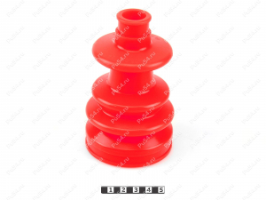 CV-joint inner dust boot, Código de product 55-05-011, Poliuretano, PU54/E72/rojo, Imagen №3