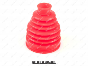 CV-joint dust boot, Código de product 8-05-017, Poliuretano, PU54/E72/rojo, Imagen №3