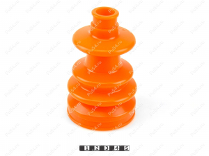 CV-joint inner dust boot, Código de product 55-05-011, Poliuretano, PU54/E72/rojo, Imagen №2