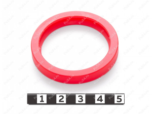 Gas can spout gasket Extrim OD=48mm (with spout kit), Código de product 33-01-4081, Poliuretano, PU54/M92/красный, Imagen №1