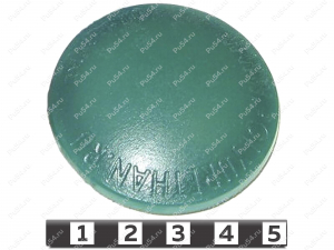 Wheel cap., Código de product 50-00-007, Poliuretano, PU54/M87/negro, Imagen №7