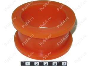 Steering rack cushion (round), Código de product 2-12-460, Poliuretano, PU54i/K72/темно-оранжевый, Imagen №1