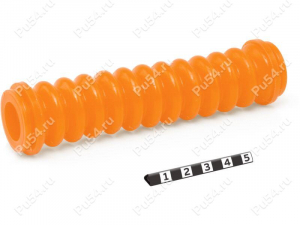 Rear door wiring protective case, Código de product 14-05-002, Poliuretano, PU54/M71/naranja, Imagen №1