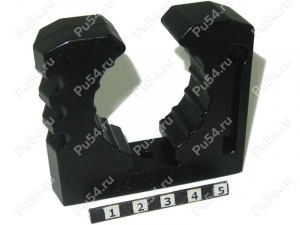 Clamp foundation, Código de product 33-00-0128, Poliuretano, PU54i/K80/черный, Imagen №1