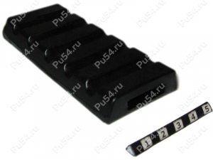 Clamp foundation (small), Código de product 33-00-0151, Poliuretano, PU54/M71/negro, Imagen №1