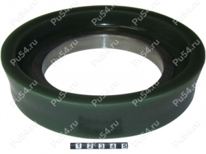 Concrete pump plunger, Código de product 378-00-032, Poliuretano, PU54/K80/verde oscuro, Imagen №1