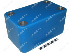 Shackle spring spacer (lift +60 mm), M10, Código de product 14-12-0606, Poliuretano, PU54/M87/синий, Imagen №1