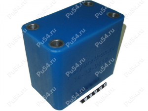 Shackle spring spacer (lift +100 mm), M10, Código de product 14-12-0610, Poliuretano, PU54/M87/синий, Imagen №1