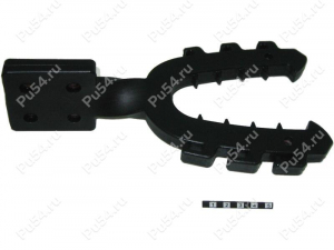 Clamp foundation (tangled), Código de product 33-00-0220-S, Poliuretano, PU54/M80/черный, Imagen №1