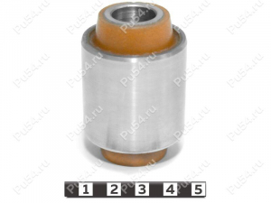Panhard rod silent block, rear suspension, frame, Código de product 40-06-002, Poliuretano, Imagen №1