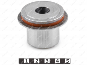 1-20-978 деталь1 (круглая), Código de product 1-20-978-det1-(krug), Poliuretano, PU54/M72/оранжевый, Imagen №1