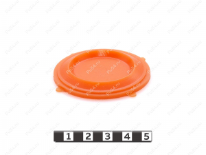 Прокладка крышки бензобака, Código de product 17-00-001, Poliuretano, PU54/M72/оранжевый, Imagen №3