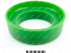 Spring spacer, rear suspension (lift +20 mm), Código de product 7-12-0372, Poliuretano, PW54/K80/светло-зеленый, Imagen №3