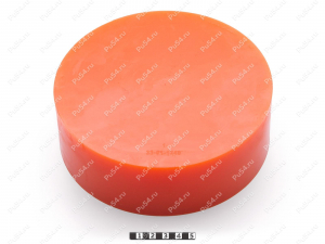 Буфер D180 x H60, Código de product 33-01-1749, Poliuretano, PU54/M72/оранжевый, Imagen №1