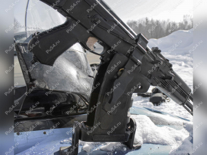 Carbine-to-snowmobile holder, Código de product 33-20-034, Poliuretano, negro, Imagen №8