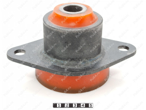 Сайлентблок буровой установки, Código de product 33-06-916, Poliuretano, PU54/M72/оранжевый, Imagen №1