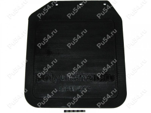 Guardabarros trasero derecho, Código de product 14-19-005, Poliuretano, PU54/M80/negro, Imagen №1