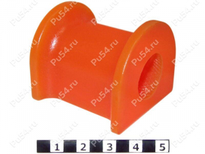 Stabilizer central bushing, rear suspension, ID =21 mm, Código de product 15-01-2184, Poliuretano, Imagen №1