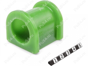 Rear stabilizer bushing, ID=28,5mm, Código de product 55-01-303, Poliuretano, PU54/M80/verde, Imagen №1