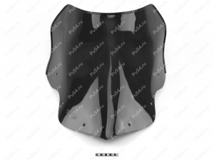 Стекло ветровое для снегохода YAMAHA FX NYTRO (35см, 2мм, МПК), Código de product 50-44-419PK, Poliuretano, Imagen №2