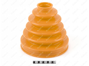CV-joint dust boot (outer), front suspension, Código de product 1-05-038, Poliuretano, PU54/E72/rojo, Imagen №2