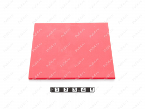 Чистик 100/90/80/80 3мм, Código de product 33-01-1936, Poliuretano, PU54/M92/красный, Imagen №1