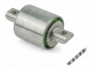 Control arm front silent block, front suspension (sectional), Código de product 13-26-009, Poliuretano, PU54/M80/зеленый, Imagen №3