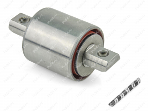 Control arm front silent block, front suspension (sectional), Código de product 13-26-009, Poliuretano, PU54/M80/зеленый, Imagen №1