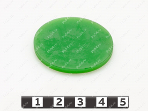 Манжета клапана D 42 x H 3, Código de product 33-01-1367, Poliuretano, PU54/M80/зеленый, Imagen №1
