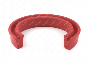 Манжета 22x16x8 симметричная профиль K21, UN, Código de product 70-00-11625, Poliuretano, PU54/M92/красный, Imagen №1