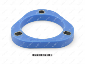 Spring spacer, front suspension (lift +20 mm), Código de product 1-12-0162, Poliuretano, Полипропилен со втулками синий, Imagen №1