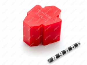Эластичный элемент муфты N-EUPEX DS, типоразмер 245, Código de product 33-99-90911, Poliuretano, PU54/M92/красный, Imagen №1
