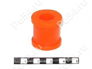 Buje del estabilizador, suspensión trasera/delantera, Código de product 1-02-559, Poliuretano, PU54i/K72/темно-оранжевый, Imagen №1